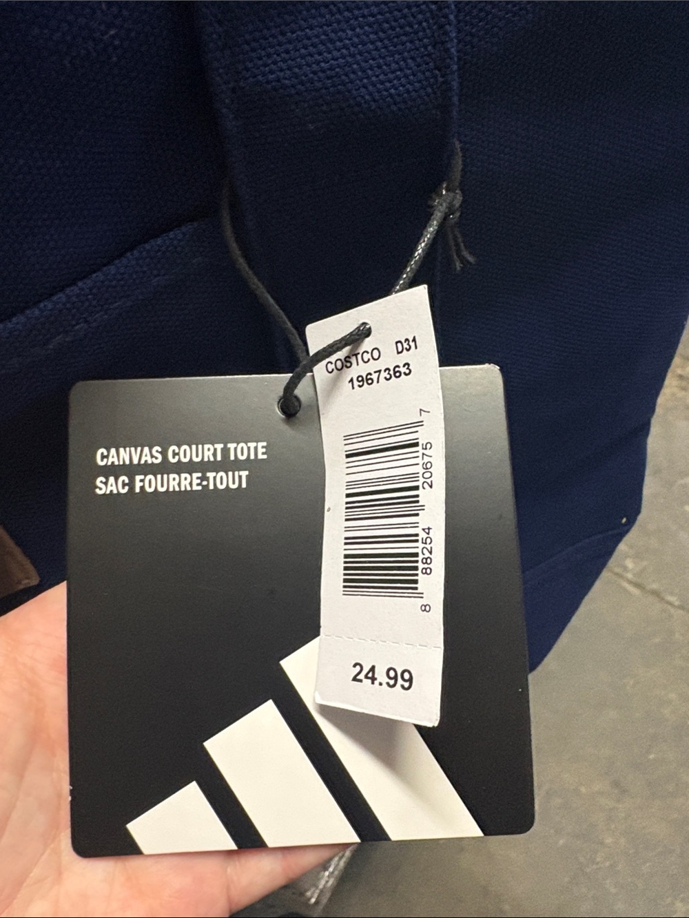 Adidas Canvas Tote - Picture 2 of 2